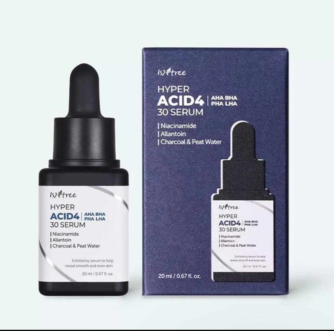 Isntree Hyper Acid4 AHA BHA PHA LHA 30 Serum
