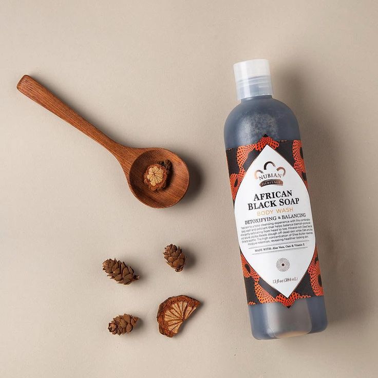 Nubian Heritage African Black Soap Body Wash