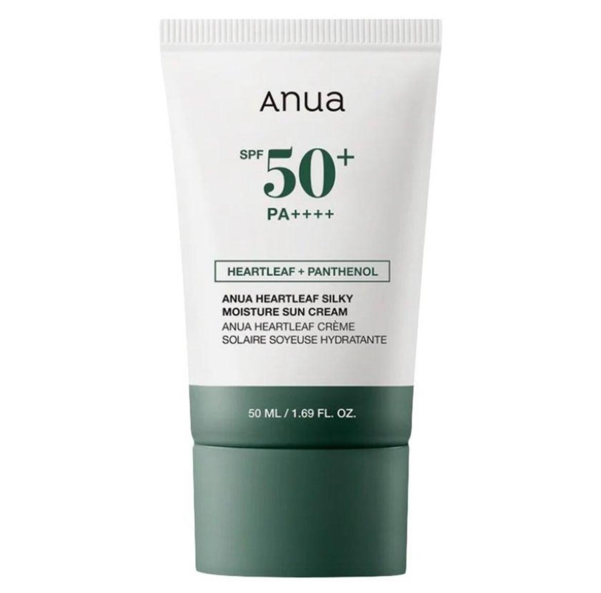 Sunscreen (Anua Heartleaf Sun Cream)