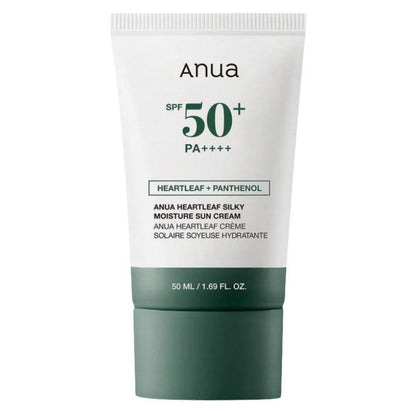 Sunscreen (Anua Heartleaf Sun Cream)
