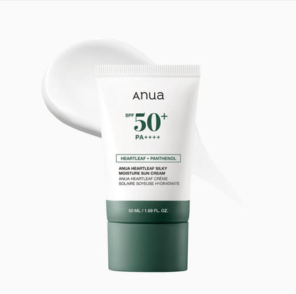Sunscreen (Anua Heartleaf Sun Cream)