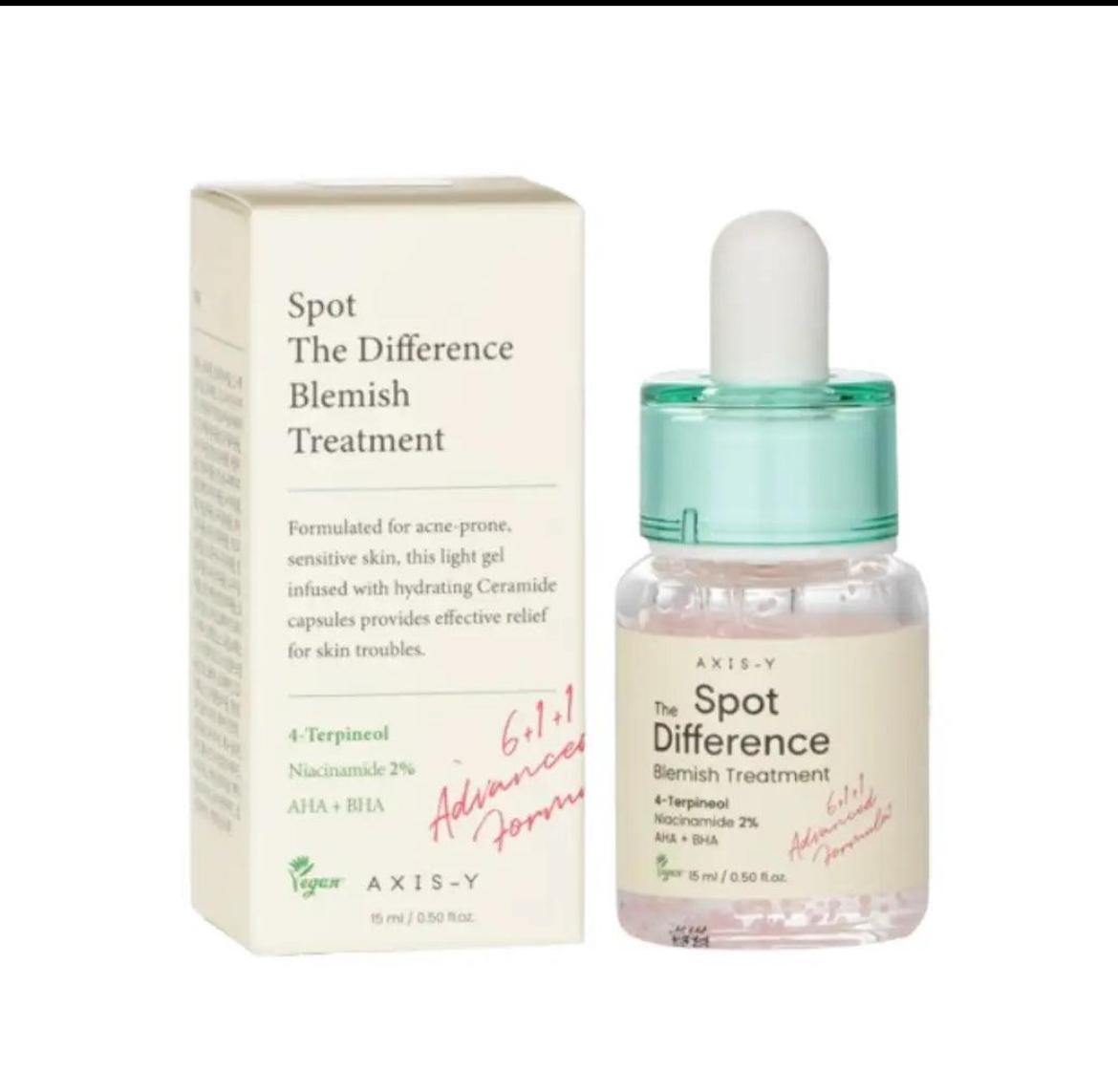 AXIS-Y – Spot The Difference Blemish Treatment